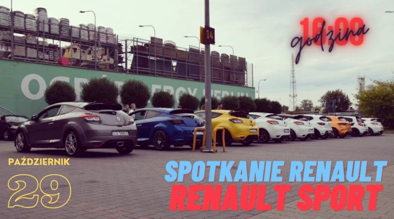 Cykliczne spotkanie użytkowników Renault i Renault Sport w Lublinie.